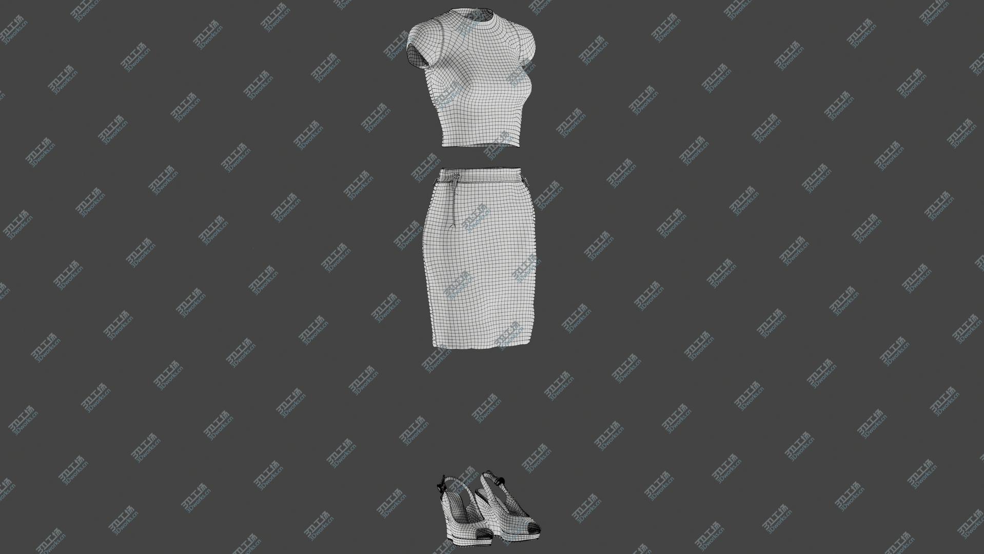 images/goods_img/20210319/Women's Skirt, Tshirt and Shoes model/5.jpg